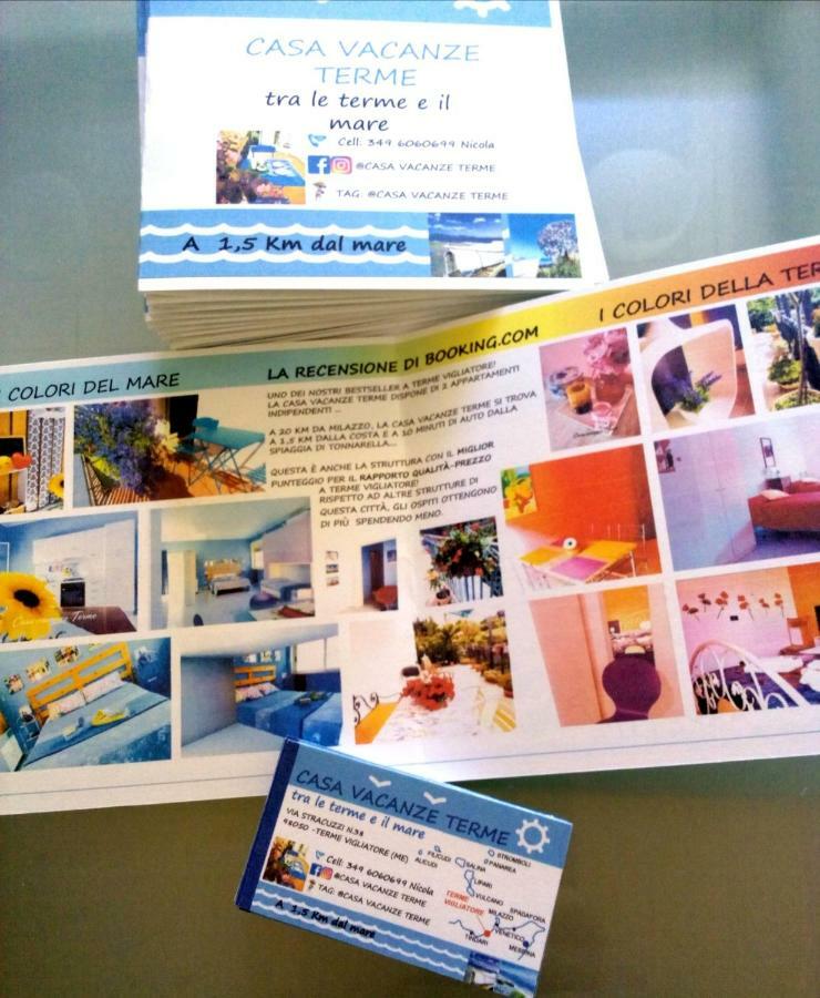 Casa Vacanze Terme Terme Vigliatore Dış mekan fotoğraf